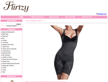 Tablet Screenshot of flirtzy.com